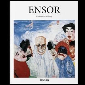 TASCHEN原版 詹姆斯恩索尔画册 ENSOR 超现实主义 英文艺术画册