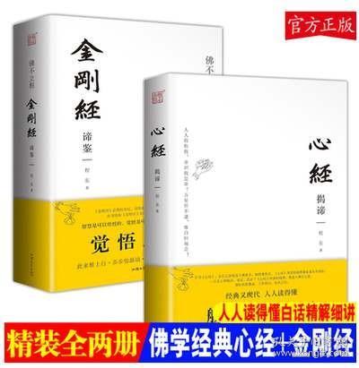 心经揭谛 串讲 着重讲 问答讲 随机讲 17万字精品讲评260字心经 令你恍然大悟的觉醒之书