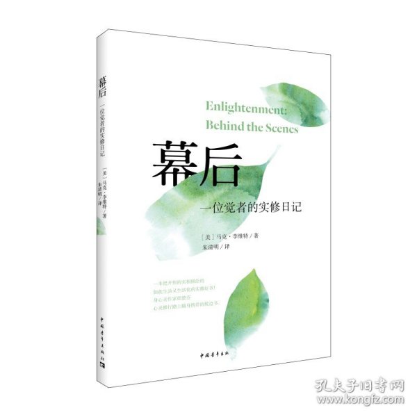 幕后：一位觉者的实修日记