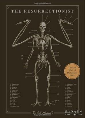 现货The Resurrectionist盗尸者神话 野兽艺用解剖生物解剖抄本