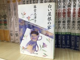 日文原版*藤堂志津子 白い屋根の家 文库