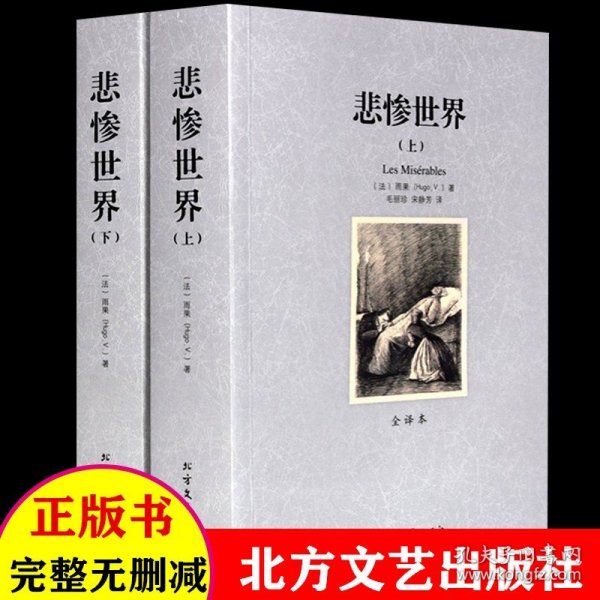 世界文学名著:悲惨世界(全译本)(套装共2册)