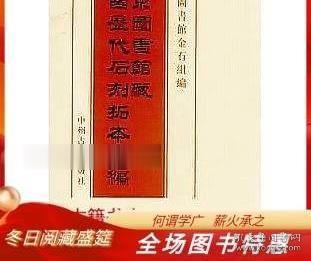 北京图书馆藏中国历代石刻拓本汇编(全12箱、101册）