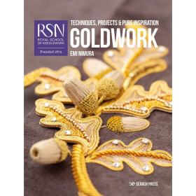 现货 RSN: Goldwork: Techniques  projects & 金工刺绣英文书