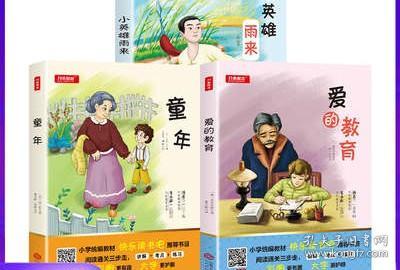 小英雄雨来+童年+爱的教育（套装3册）统编版小学六年级上册 小学生统编教材 快乐读书吧阅读书目