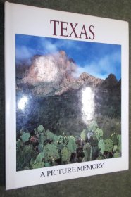 TEXAS . A PICTURE MEMORY（美国 德克萨斯州，彩色图集）