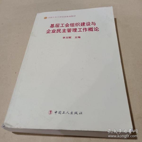 基层工会组织建设与企业民主管理工作概论 /李玉赋 9787500869511