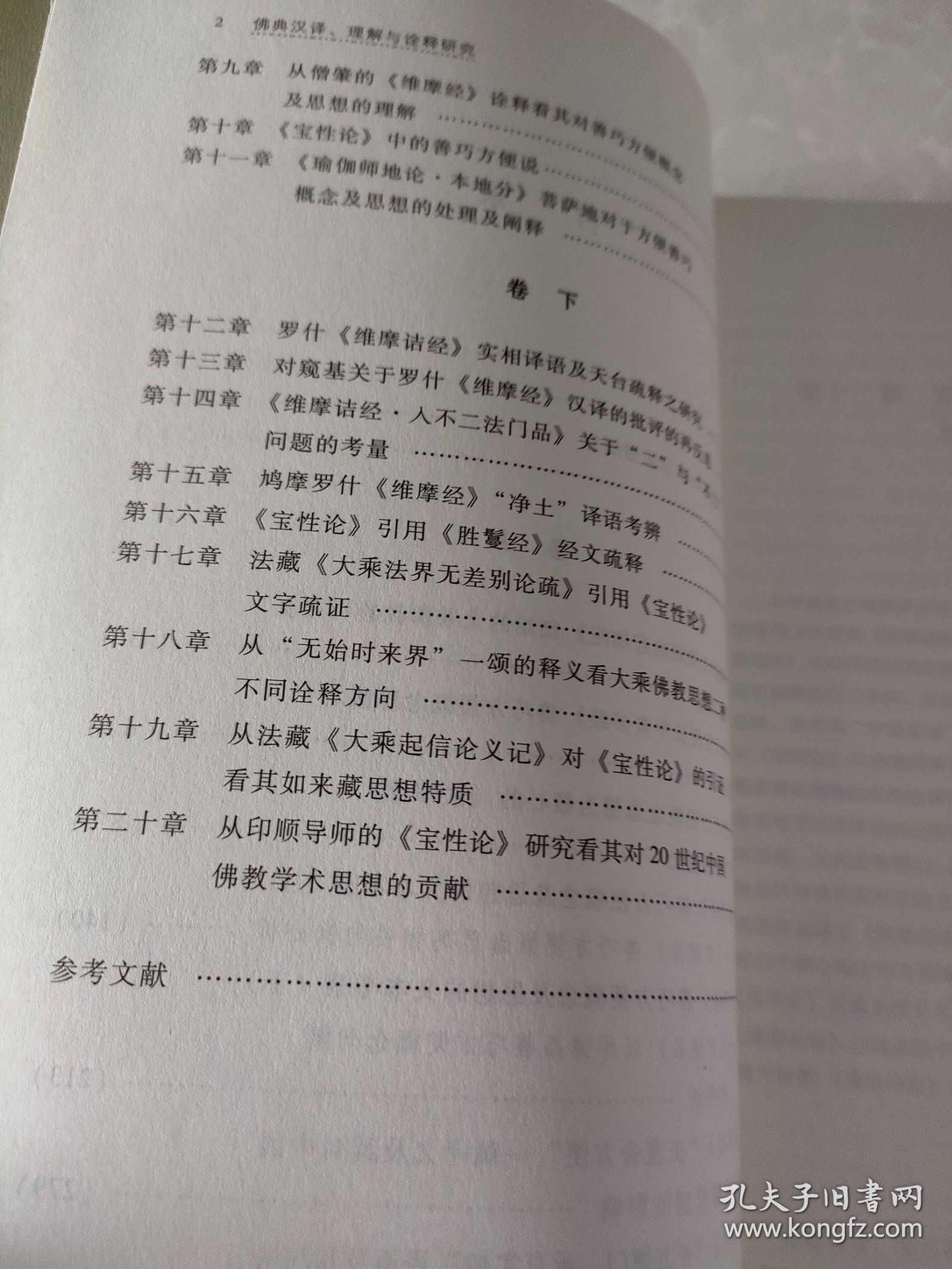 佛典汉译、理解与诠释研究上下   上卷有签名，详情看图