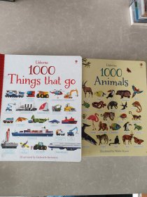 1000Animals、1000 Things to Eat（2册合售）