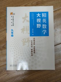 精英数学大视野九年级