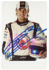 【照片】官方正品-正版F1赛车手简森 巴顿亲笔签名