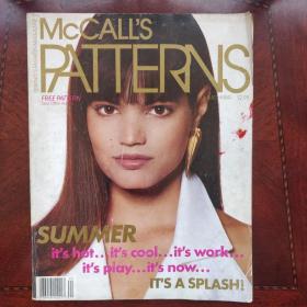 McCall's Patterns magazine（英文）时装杂志 1989