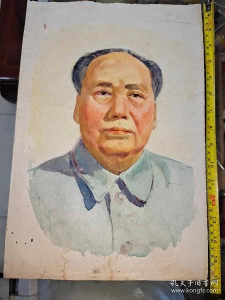 50年代名家毛主席水彩画