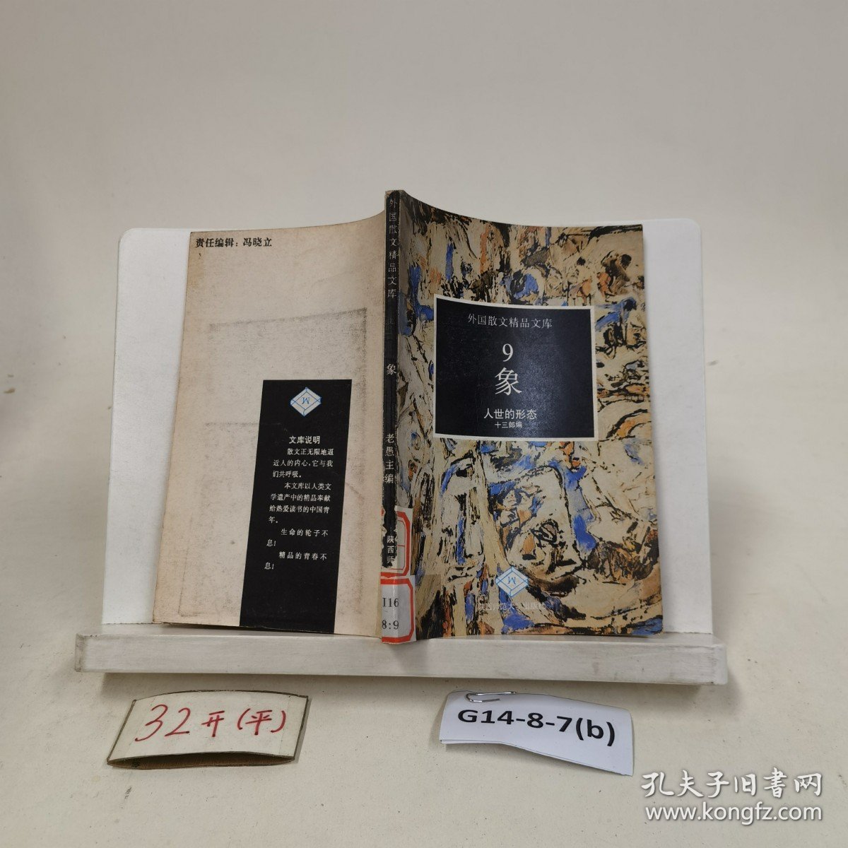 外国散文精品文库9：象——人世的形态
