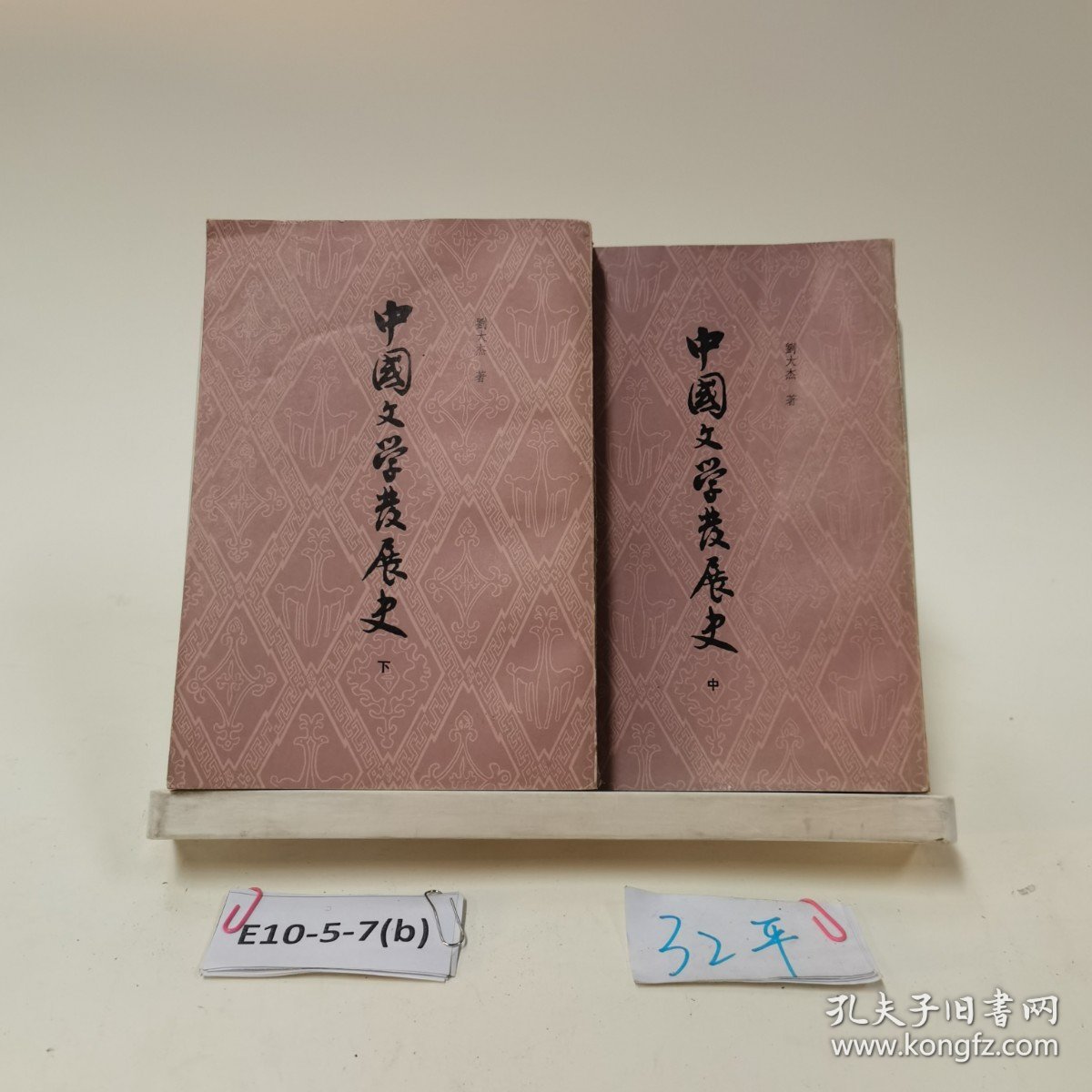 点击查看原图 中国文学发展史 中下(两本合售)