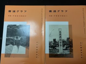 书道特集平城宫木简集1、2两册全