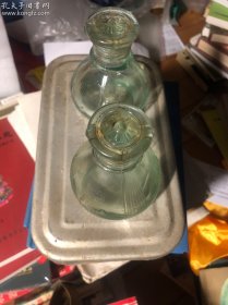 老玻璃调料瓶