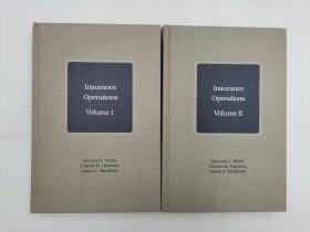 Insurance Operations volume I volume II 保险业务两册合售