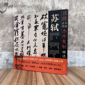 书画名家杰作复制精选 苏轼书法字帖临摹寒食帖心经金刚经赤壁赋新岁展庆人来得书帖小楷养生论北游帖季常帖