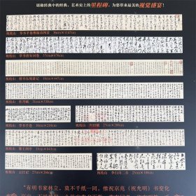 书画名家杰作复制精选祝枝山祝允明书法长卷临摹大图归田赋滕王阁序云江记草书手卷牡丹赋曹植诗四首李白诗二首