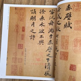 苏轼 历代名家书法经典前赤壁赋黄州寒食帖人来得书帖新岁展庆帖洞庭春色赋 临习练字帖法帖墨迹图书籍 中国书店