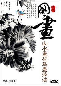 国画入门：山水画 花鸟画技法（DVD）9787884031016