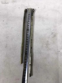 285_清代 全铜一口香 两杆！ 包浆厚重 全品包老!