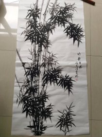 许墨 画 竹报平安