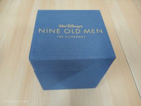 英文书 NINE OLD MEN THE FLIPBOOKS（9本+小册子）精装带盒 24开