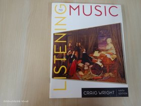 英文：Listening to Music （內(nèi)附光盤1張）16開 共477頁