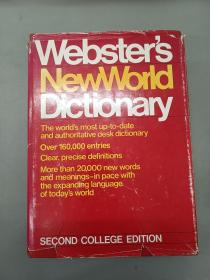 英文书  Webster's NewWorld  Dictionary  16开    精装