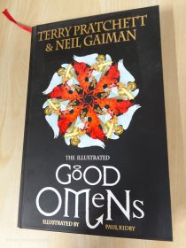 英文书  GOOD  OMENS   精装16开，共393页