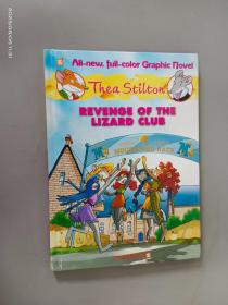 英文書 Thea Stilton: Revenge of the Lizard Club (Thea Stilton Graphic Novels) 16開 精裝