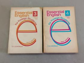 英文书：Essential  English  Students' Book (3.4)    共2本合售