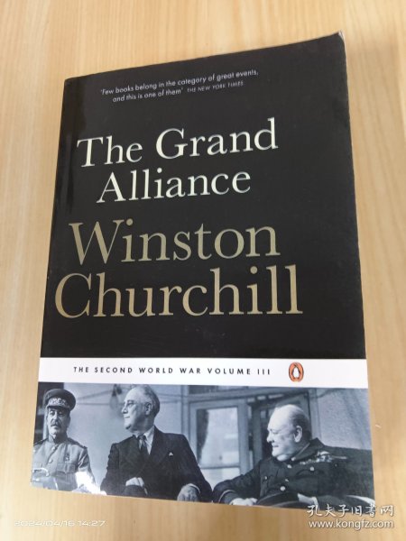 英文书  The  Grand  Alliance  Winston  Churchill   32开，共818页