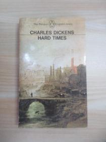 英文书：CHARLES  DICKENS  :  HARD  TIMES     36开328页