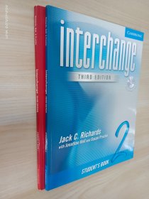 英文：Interchange THIRD EDITION   Student's Book1, 2  共2本合售 16开