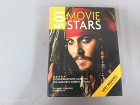 英文：501 Movie Stars: A Comprehensive Guide to the Greatest Screen Actors  16开 共640页  精装