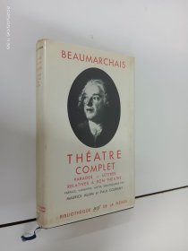 THÉATRE COMPLET PARADES LETTRES 七星文库 1957年版 法语版 博马舍戏剧书信全集