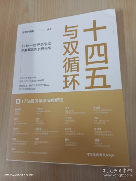 十四五与双循环:17位一线经济学家深度解读新发展格局（国内大循环国内国际双循环）