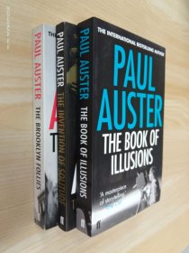 PAUL AUSTER :【THE BROOKLYN FOLLIES】【THE INVENTION OF SOLITUDE】【THE BOOK OF ILLUSIONS】共3本合售32开