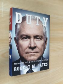 英文书  Duty：Memoirs of a Secretary at War  毛边本  精装16开618页