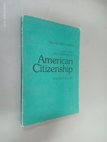 英文书：American  Citizenship  16开231页