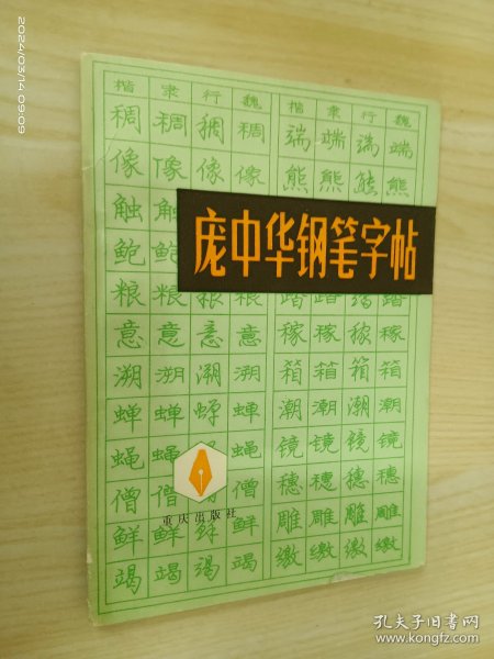 庞中华钢笔字帖