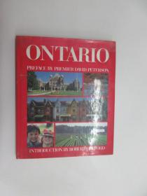 英文书：ONTARIO（精装 8开 159页）