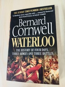 英文书  Waterloo : The History of Four Days, Three Armies and Three Battles  32开，共352页