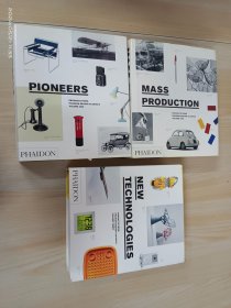 英文书：Products from phaidon design classics（1.2.3）【Pioneers、Mass production、New technologies】 精装 16开 3本合售