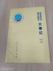 国家海洋局海洋出版社大事记  1978-1987