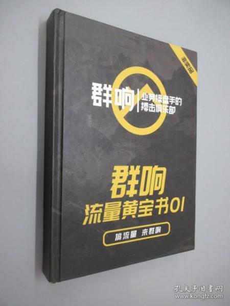 群响流量黄宝书 01 业务操盘手的搏击俱乐部  精装