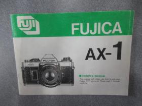 FUJICA   AX-1   使用说明书